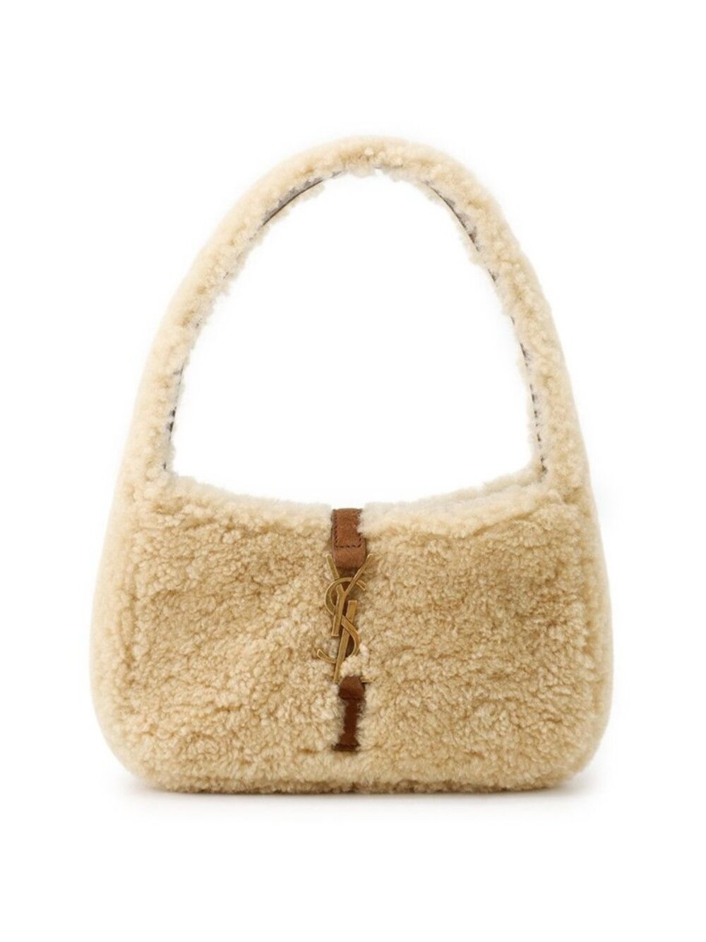 Saint Laurent Paris Handbag le 5 7 Mini Hobo Fleece